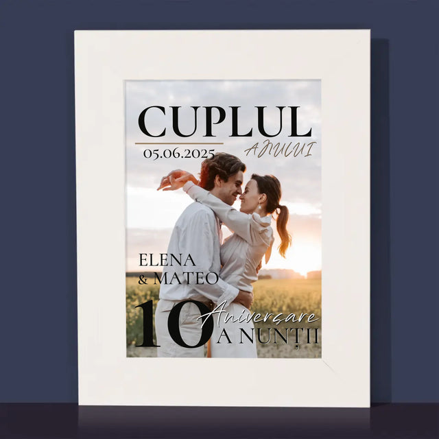 Copertă Derevistă: Cuplul Anului - Ramă Pentru Fotografii (Horizontală)