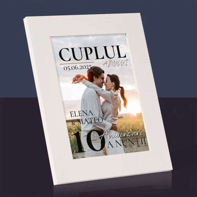 Copertă Derevistă: Cuplul Anului - Ramă Pentru Fotografii (Horizontală)
