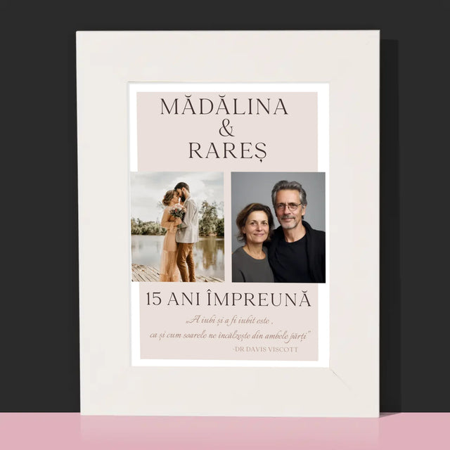 Colaj De Fotografii: A Iubi Și A Fi Iubit - Ramă Pentru Fotografii (Horizontală)