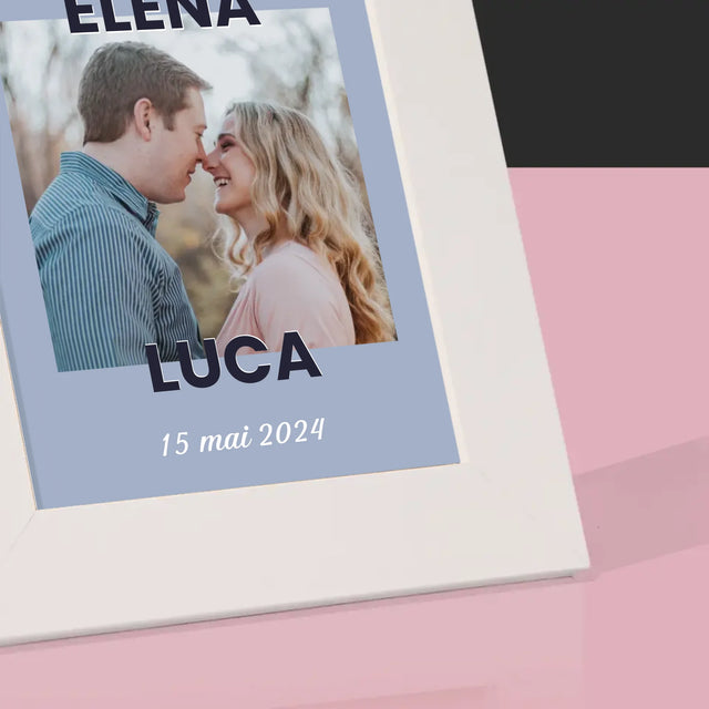 Fotografie Si Semnătură: Felicitări De Nuntă - Ramă Pentru Fotografii (Horizontală)