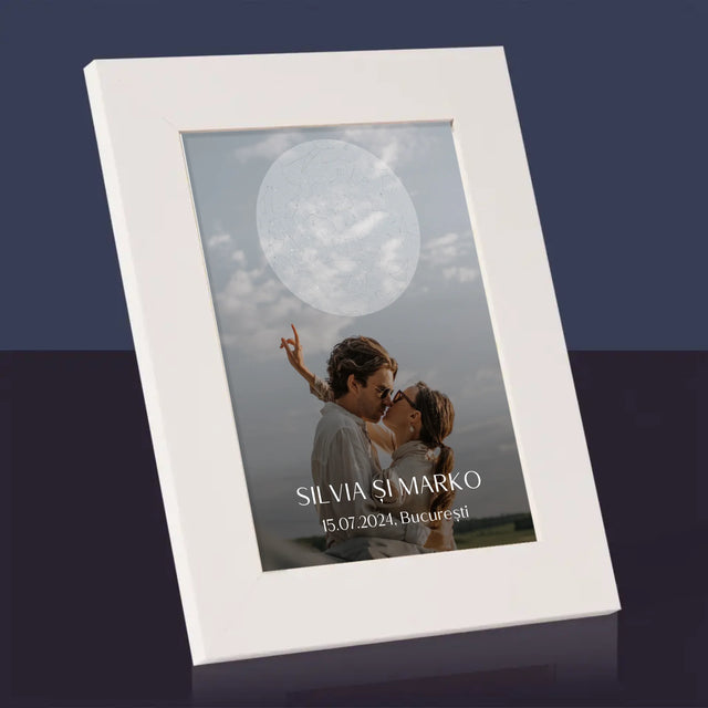 Harta Stelelor: Nunta - Ramă Pentru Fotografii (Horizontală)