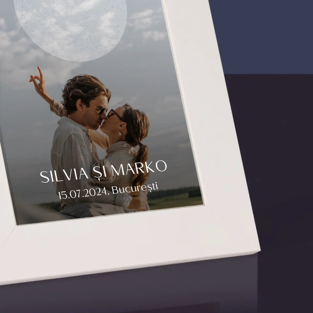 Harta Stelelor: Nunta - Ramă Pentru Fotografii (Horizontală)