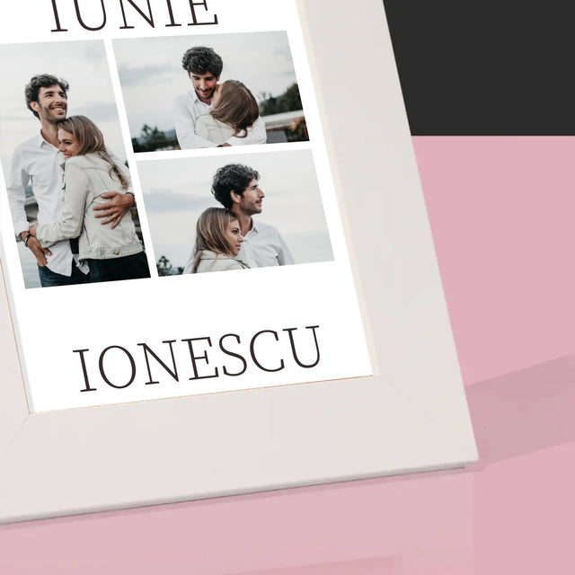 Colaj De Fotografii: Mr&Mrs Data - Ramă Pentru Fotografii (Horizontală)