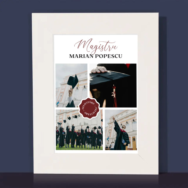Colaj De Fotografii: Magistru - Ramă Pentru Fotografii (Horizontală)
