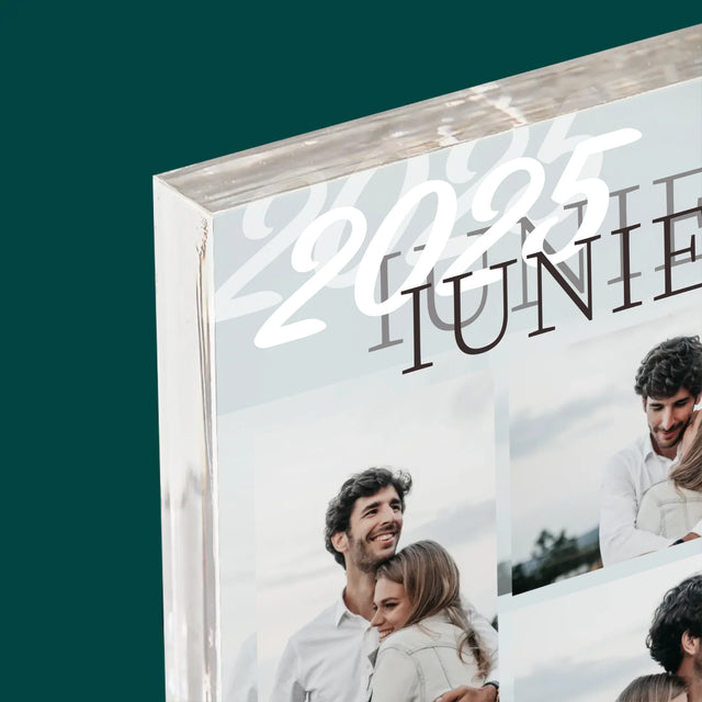 Colaj De Fotografii: Mr&Mrs Data - Bloc Acrilic