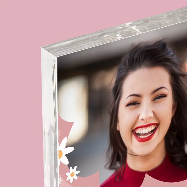 Fotografie Si Semnătură: Minunată Educatoare De Grădiniță - Bloc Acrilic