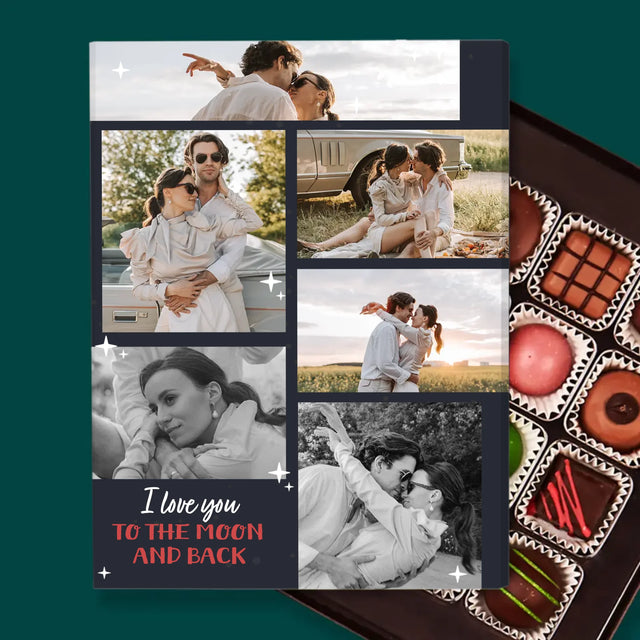 Colaj De Fotografii: To The Moon And Back - Praline