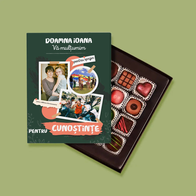 Colaj De Fotografii: Vă Mulțumim Pentru Cunoștințele Dumneavoastră - Praline