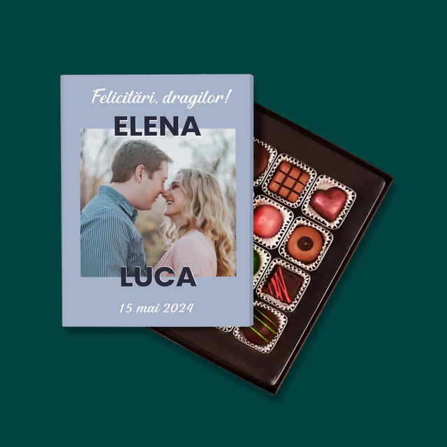 Fotografie Si Semnătură: Felicitări De Nuntă - Praline