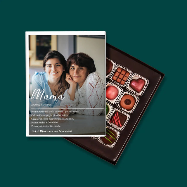 Fotografie Si Semnătură: Definiția Mamei - Praline