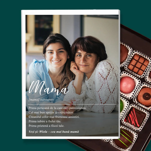 Fotografie Si Semnătură: Definiția Mamei - Praline