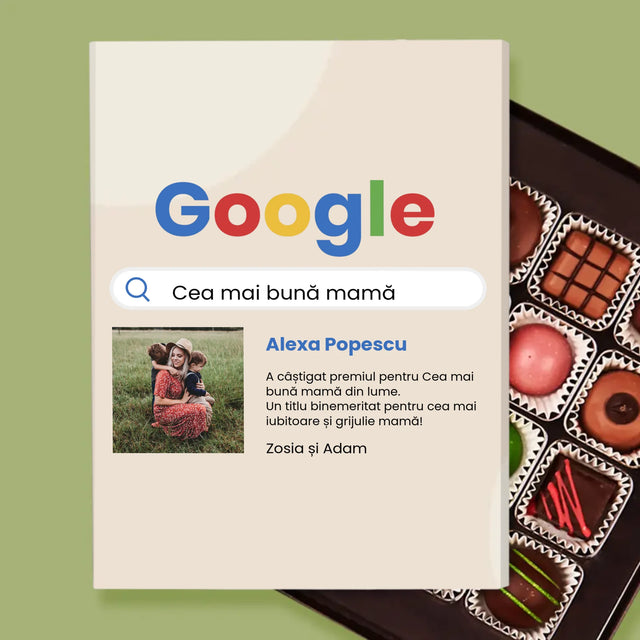 Fotografie Si Semnătură: Cea Mai Bună Mamă Rezultat Google - Praline