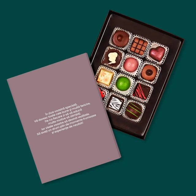 Colaj De Fotografii: Litere Mama - Praline