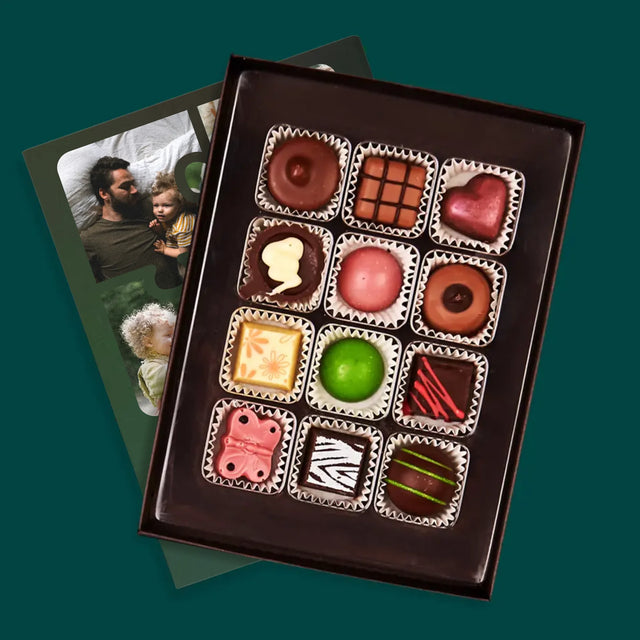 Colaj De Fotografii: Puzzle Fotografie Pentru Tata - Praline