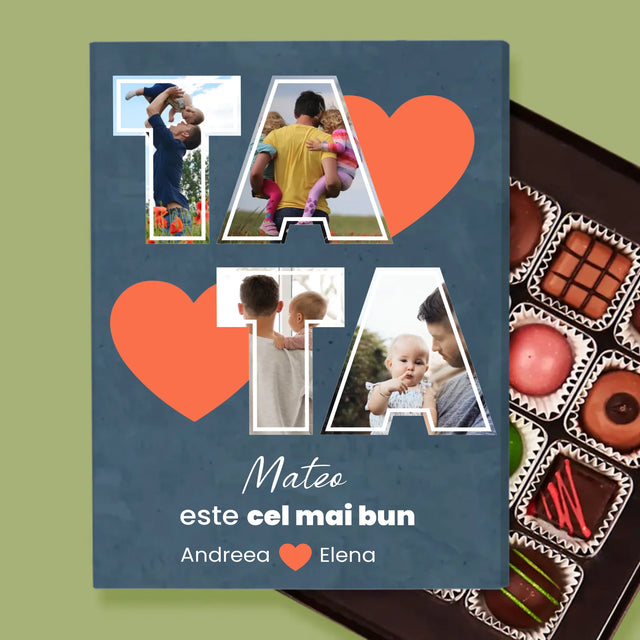 Colaj De Fotografii: Tata Este Cel Mai Bun - Praline