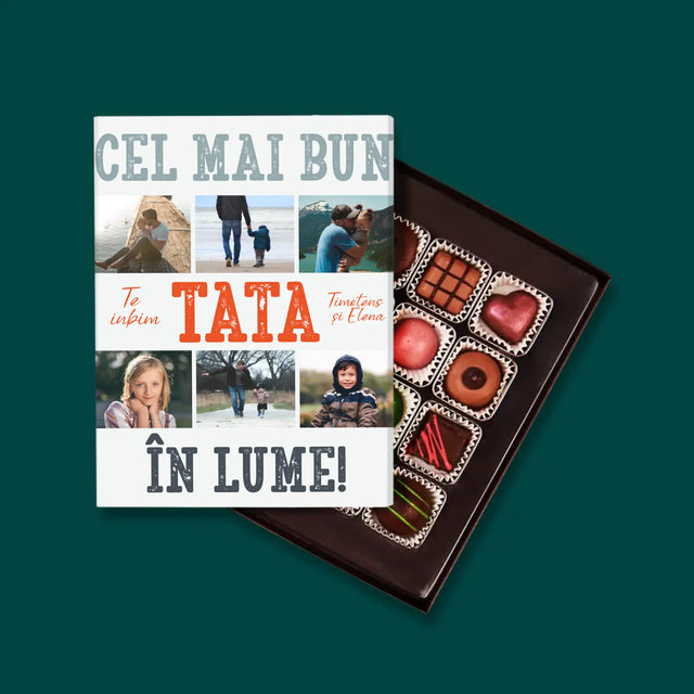 Colaj De Fotografii: Cel Mai Bun Tată Din Lume Fotografii - Praline