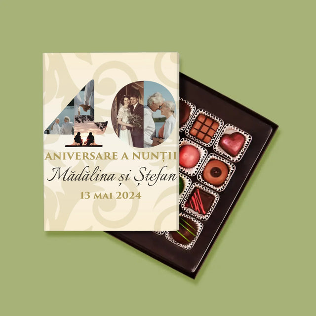 Cuvânt Din Fotografii: A 40-A Aniversare A Nunții - Praline