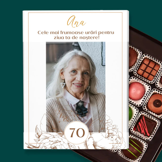 Fotografie Si Semnătură: 70 De Ani Bujori - Praline