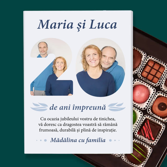 Cuvânt Din Fotografii: 20 De Ani Împreună - Praline