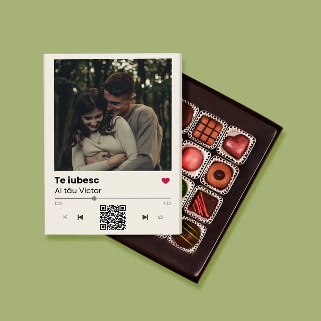 Fotografie Si Semnătură: Spotify Cu Cod Qr - Praline