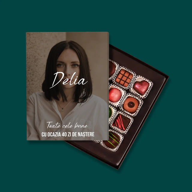 Fotografie Si Semnătură: A 40 Zi De Naștere Toate Cele Bune - Praline