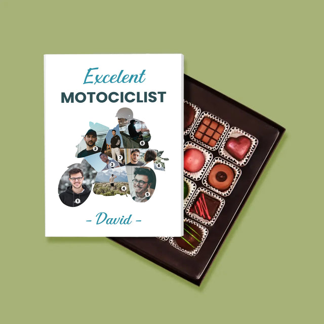 Formă Din Fotografii: Motociclist Excelent - Praline