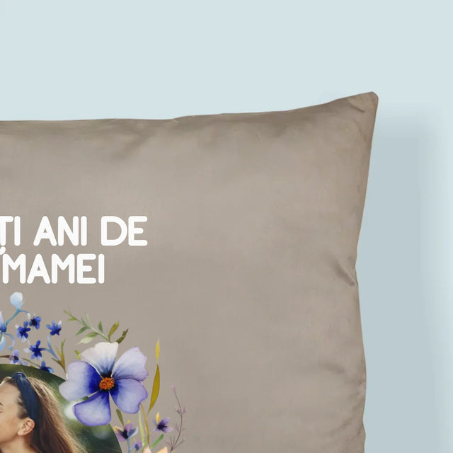 Fotografie Si Semnătură: La Mulți Ani De Ziua Mamei - Pernă (Cu Fotografie)