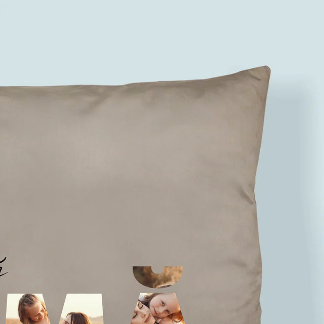 Cuvânt Din Fotografii: Cea Mai Bună Mamă Din Lume Fotografii - Pernă (Cu Fotografie)