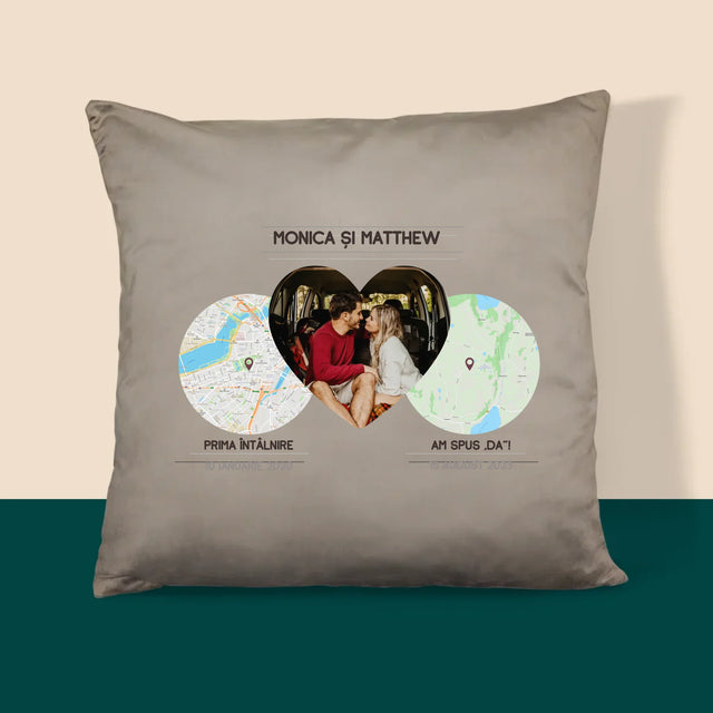 Harta Oraș: Locurile Noastre - Pernă (Cu Fotografie)