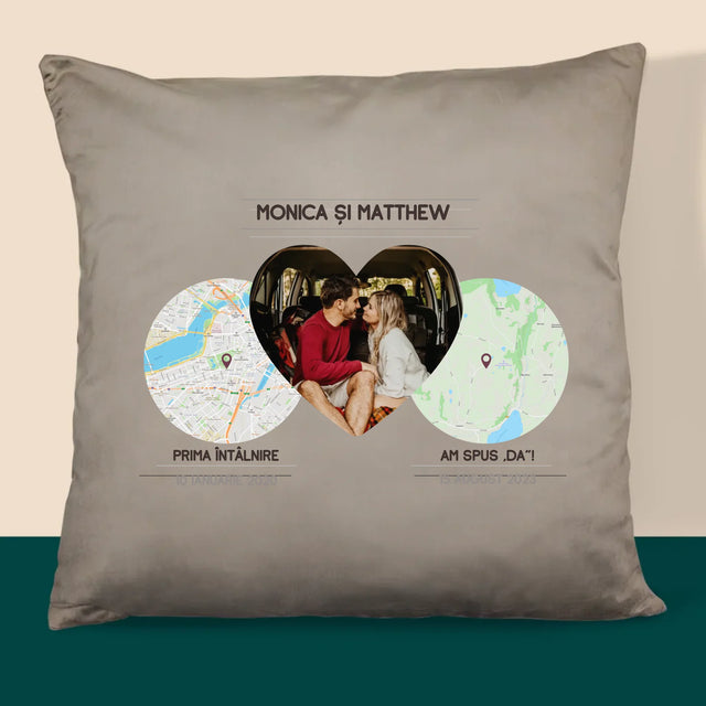 Harta Oraș: Locurile Noastre - Pernă (Cu Fotografie)