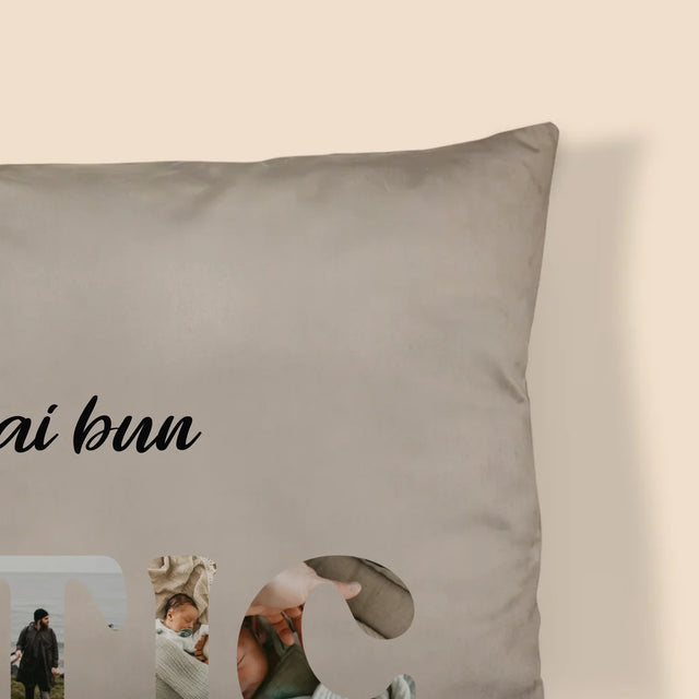 Cuvânt Din Fotografii: Cel Mai Bun Tată Al Anului - Pernă (Cu Fotografie)