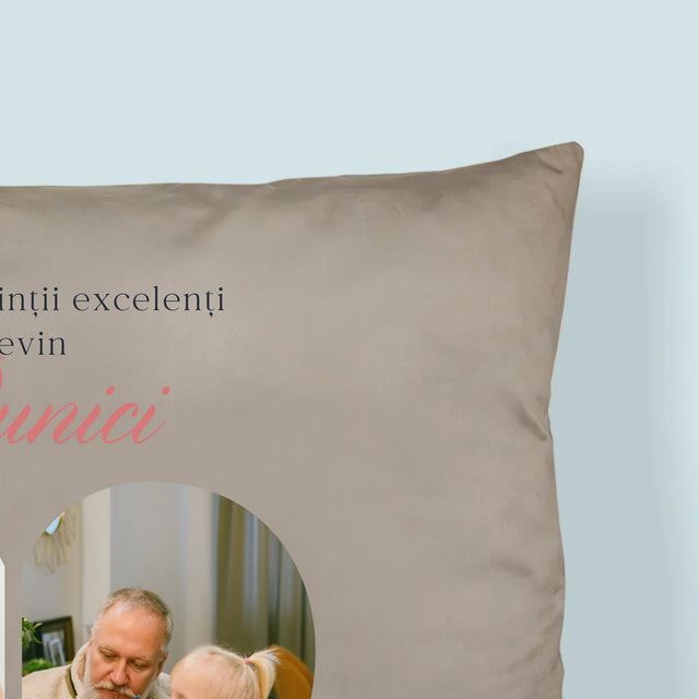 Colaj De Fotografii: Părinții Excelenți Devin Bunici - Pernă (Cu Fotografie)