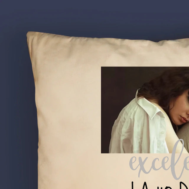 Colaj De Fotografii: Excelentă La 40 De Ani - Pernă (Cu Fotografie)