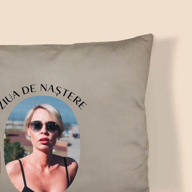 Cuvânt Din Fotografii: A 40 Zi De Naștere Momente Frumoase - Pernă (Cu Fotografie)