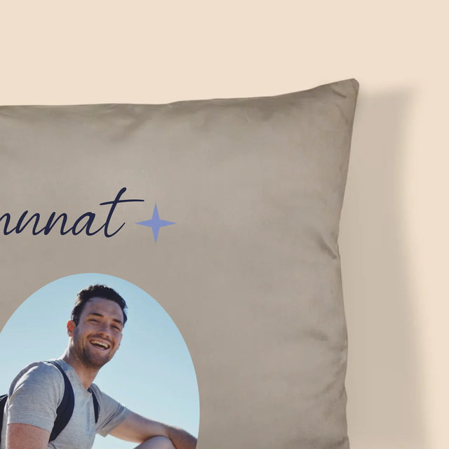 Fotografie Si Semnătură: Minunat La Vârsta De 40 De Ani - Pernă (Cu Fotografie)