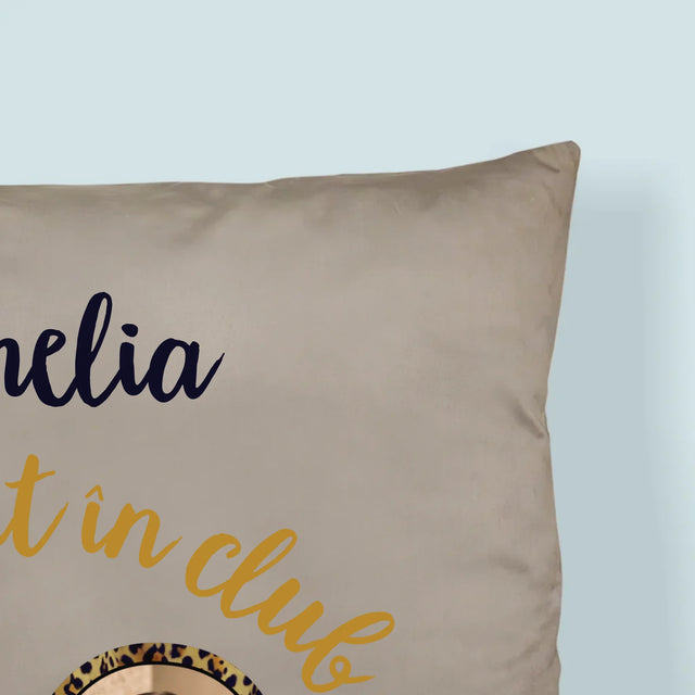 Fotografie Si Semnătură: Bun Venit În Clubul 40 - Pernă (Cu Fotografie)