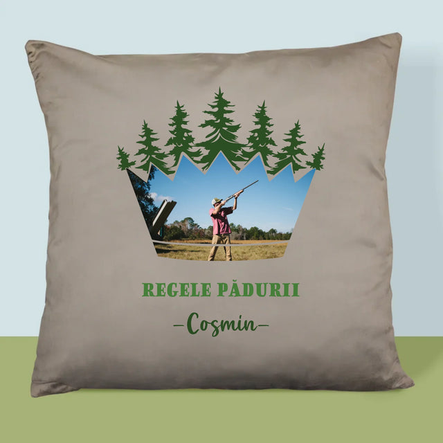 Formă Din Fotografii: Regele Pădurii - Pernă (Cu Fotografie)