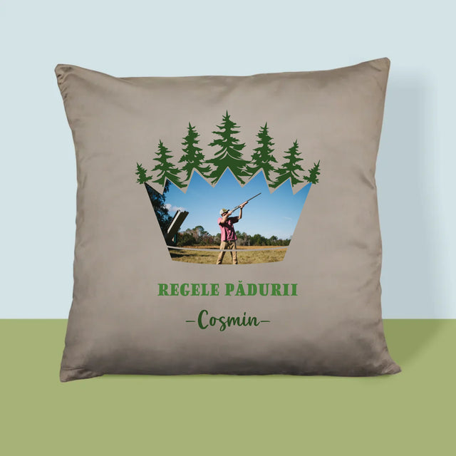 Formă Din Fotografii: Regele Pădurii - Pernă (Cu Fotografie)