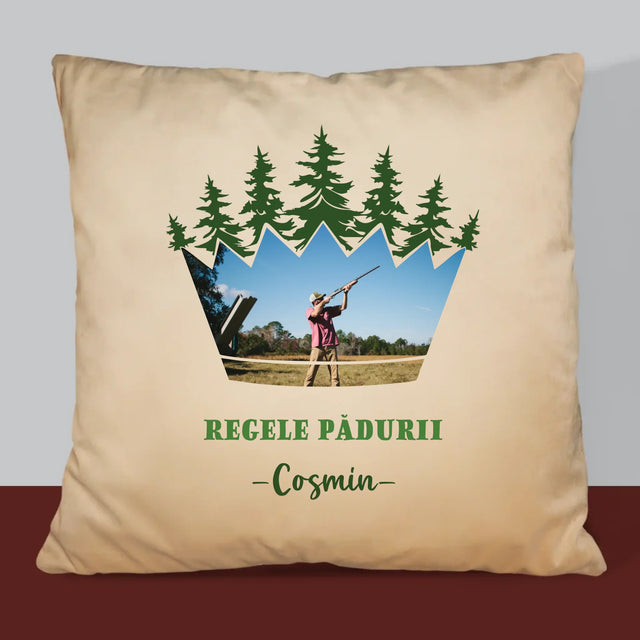 Formă Din Fotografii: Regele Pădurii - Pernă (Cu Fotografie)