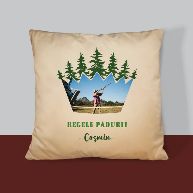 Formă Din Fotografii: Regele Pădurii - Pernă (Cu Fotografie)