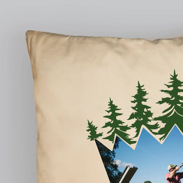 Formă Din Fotografii: Regele Pădurii - Pernă (Cu Fotografie)