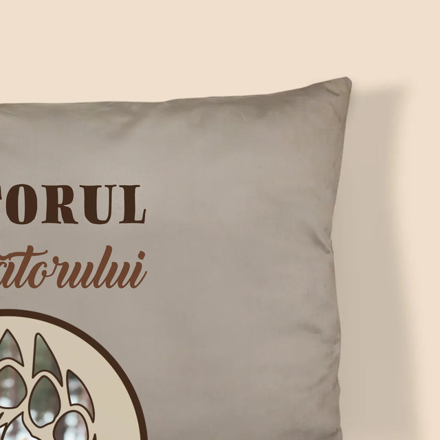 Formă Din Fotografii: Ajutorul Vânătorului - Pernă (Cu Fotografie)