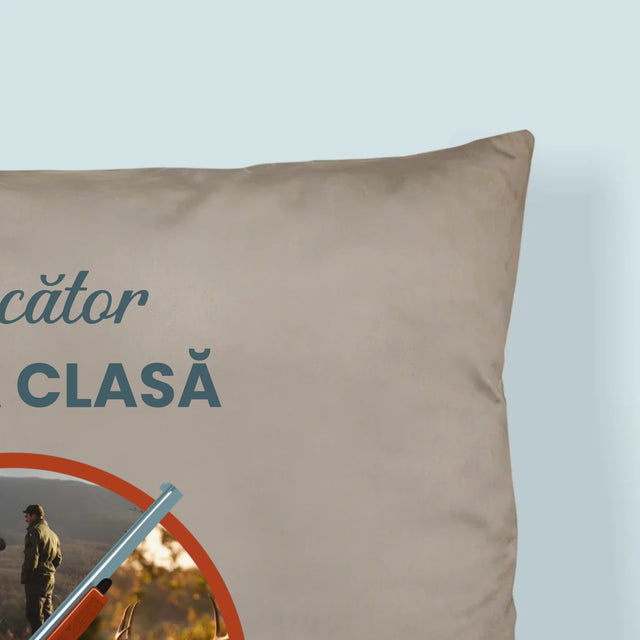 Colaj De Fotografii: Pușcător Prima Clasă - Pernă (Cu Fotografie)