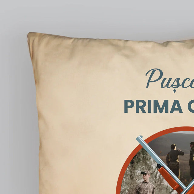 Colaj De Fotografii: Pușcător Prima Clasă - Pernă (Cu Fotografie)