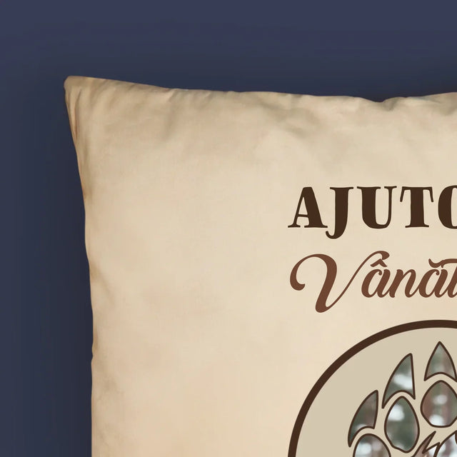 Formă Din Fotografii: Ajutorul Vânătorului - Pernă (Cu Fotografie)