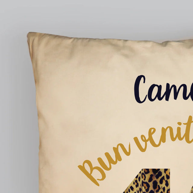 Fotografie Si Semnătură: Bun Venit În Clubul 40 - Pernă (Cu Fotografie)