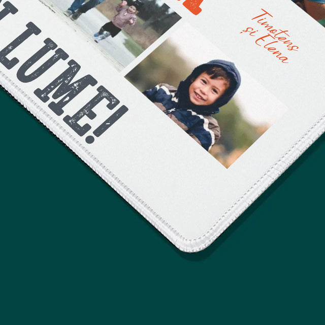 Colaj De Fotografii: Cel Mai Bun Tată Din Lume Fotografii - Mouse Pad