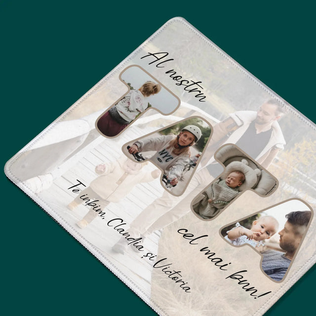 Cuvânt Din Fotografii: Tatăl Nostru Este Cel Mai Bun - Mouse Pad