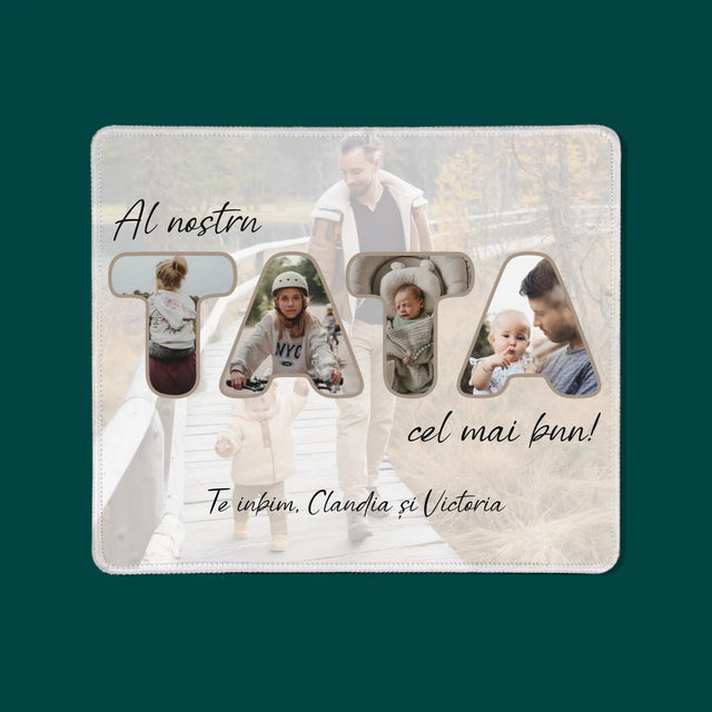 Cuvânt Din Fotografii: Tatăl Nostru Este Cel Mai Bun - Mouse Pad