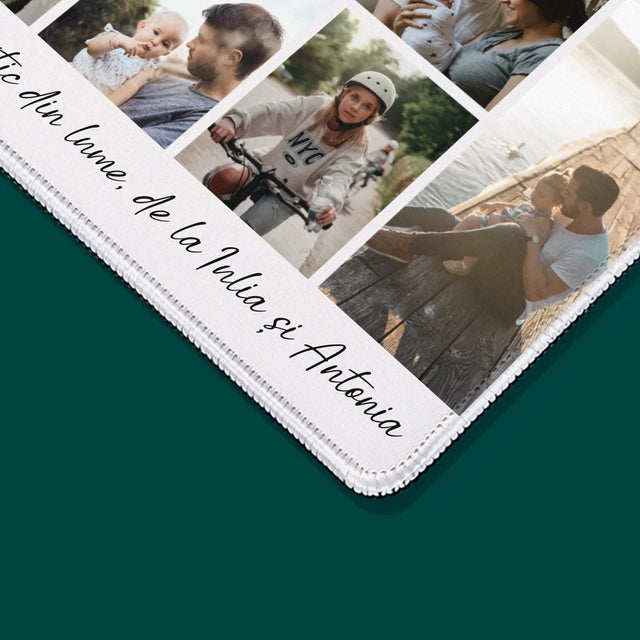 Colaj De Fotografii: Tată Prieten - Mouse Pad